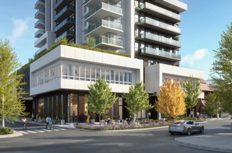 One20 by Three Shores Development is a 21-storey Central Lonsdale highrise with 164 condominiums.